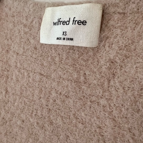 (XS) Aritzia Wilfred Free blush pink sweater - Picture 3 of 4